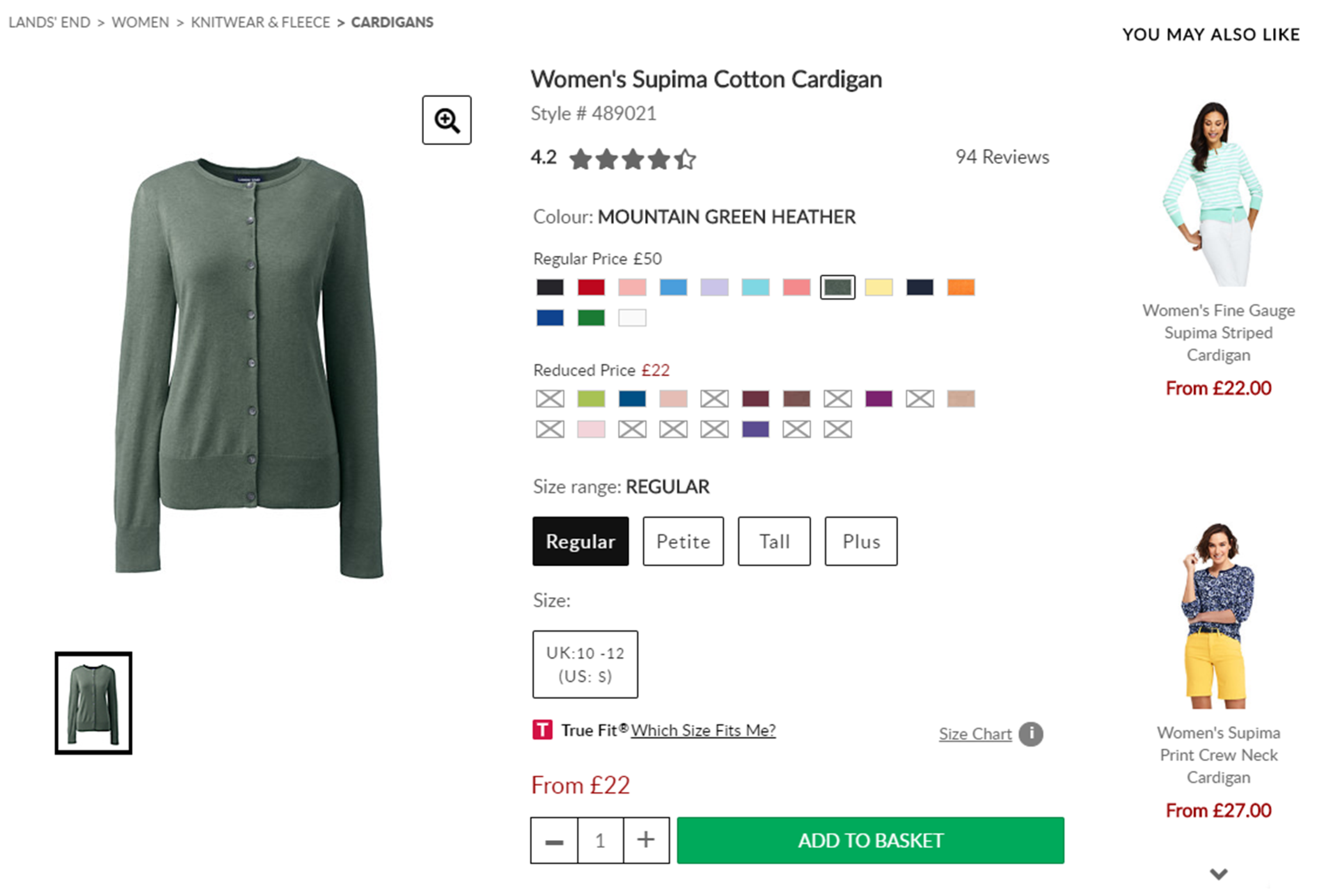 User interface of a busy and unconsidered PDP.